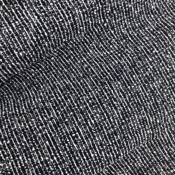 Theory Tillora Tweed Skater Dress Sleeveless A-Line Mini Navy White Women’s Sz 2 - Picture 10 of 12